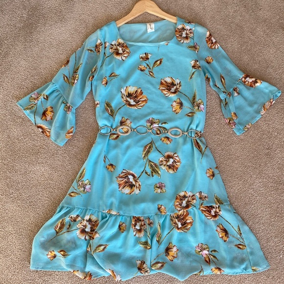 Vintage Inspired Floral Dress - Picture 1 of 7